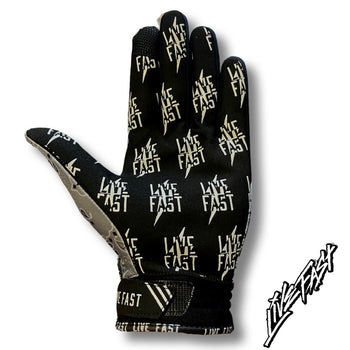 Grey Paisley  Motocross Gloves