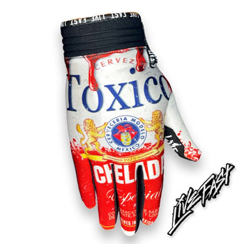 Modelo Toxico Live Fast Motocross Gloves