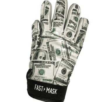 Respect The Hustle - Motocross And Bike Gloves - Fast Mask