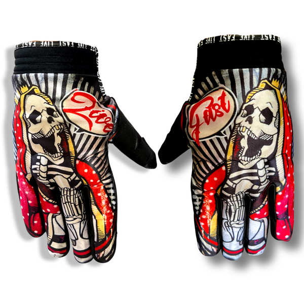 ticket to heaven handschuhe Pray To The Gods Motorcycle Gloves S