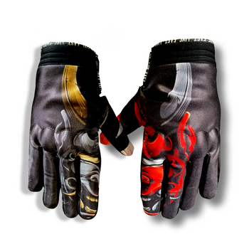 Oni Demon Live Fast Motorcycle Gloves