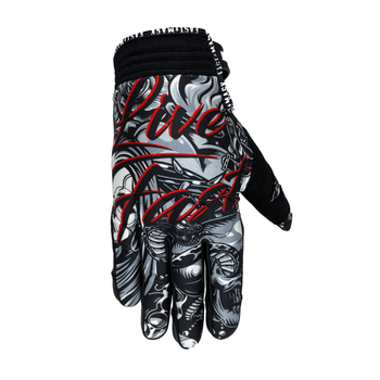 Live Fast Die Last Cholo Motorcycle Gloves