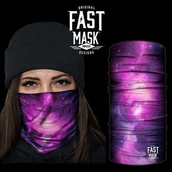 Cosmic Face Mask - * Now with Sewn Edges* - Fast Mask