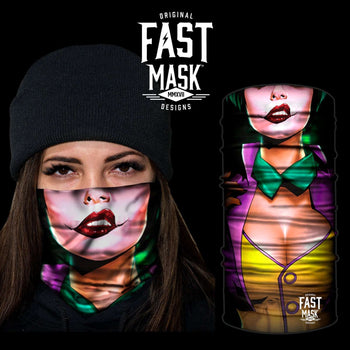 Nothing But Attitude  Fleece Face Mask - Fast Mask