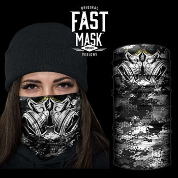Gas Mask Face Mask *Now with Sewn Edges* - Fast Mask