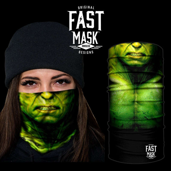 Green Rage Face Mask - Live Fast Gear