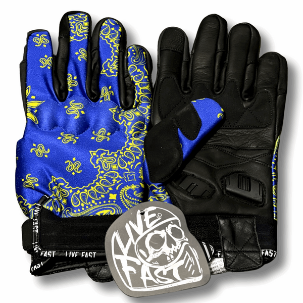 Personalised motorbike gloves discount