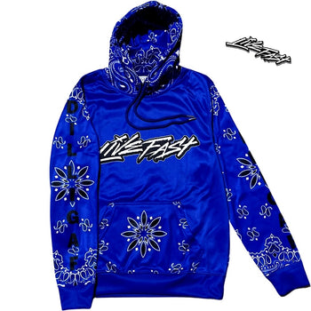 D.I.L.L.I.G.A.F.  BLUE SWEATER