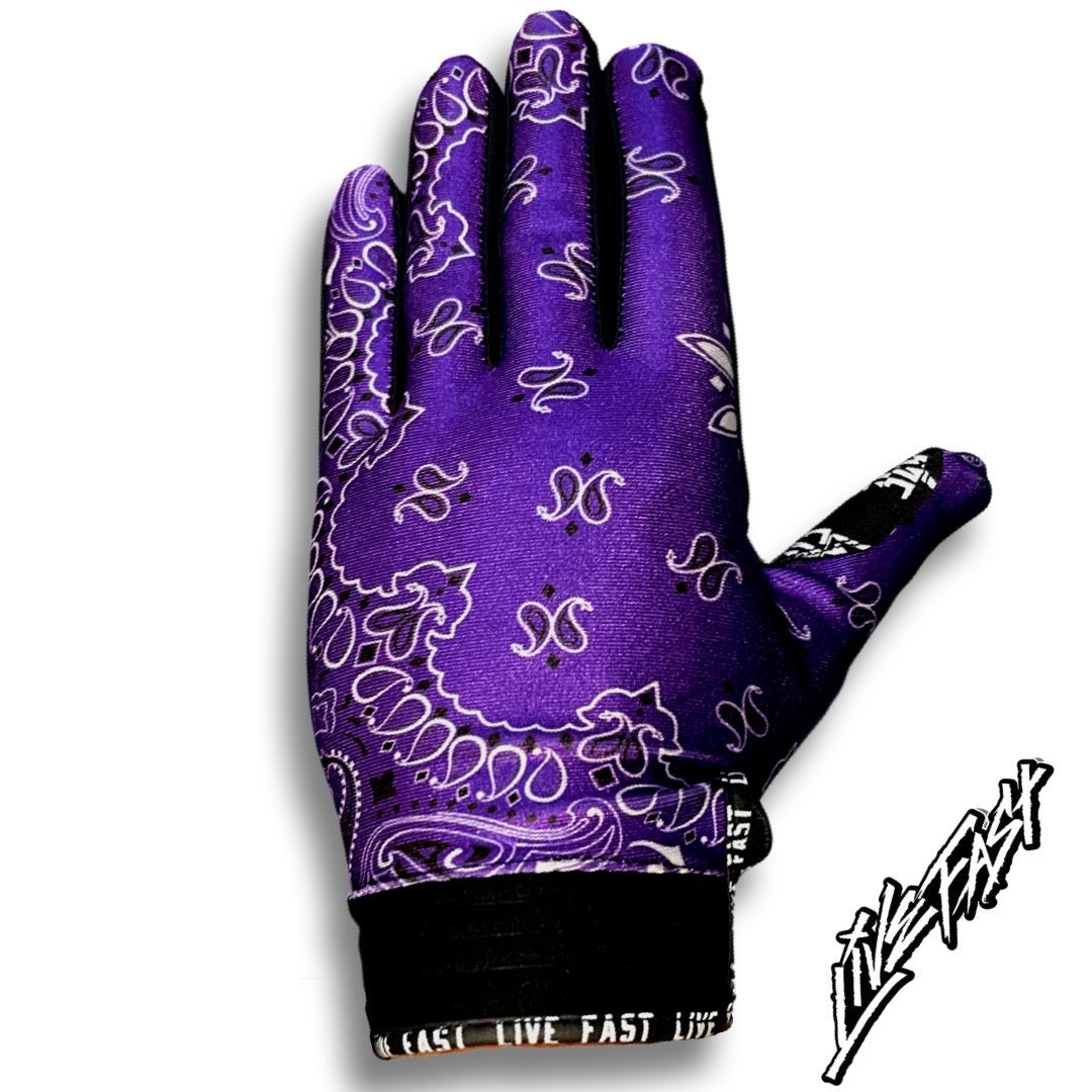 冬用Mサイズ - LAMP GLOVES PAISLEY BLACK SaintsofSpeedJuly21BB-