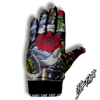 Guns N Roses  Motocross Gloves