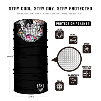 Crystal Skull Face Mask - Fast Mask