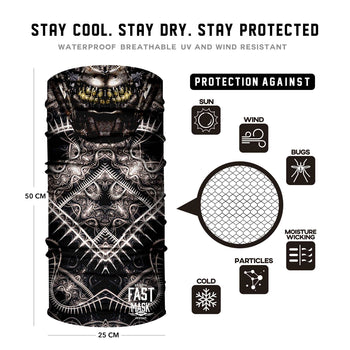 Cyborg Skull Face Mask - Fast Mask