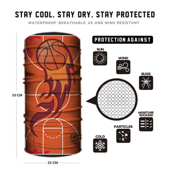 Basketball Fast Mask - *Now with Sewn Edges* - Fast Mask