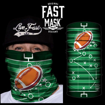 Football Fast Mask - *Now with Sewn Edges* - Fast Mask