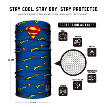 Classic Superman - Now With Sewn Edges - Fast Mask - Fast Mask