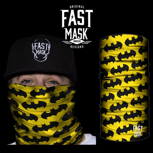 The Bat Signal Neck Gaiter *Now With Sewn Edges* - Live Fast Gear