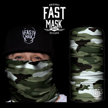Classic Camo Face Mask * Now With Sewn Edges* - Fast Mask