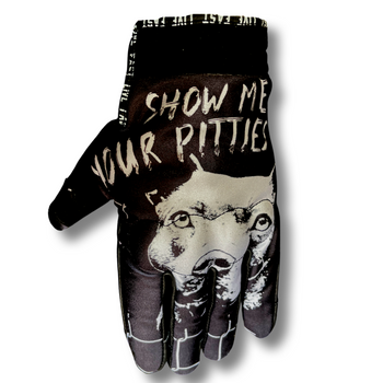 Show Me Your Pitties Motorcycle Gloves