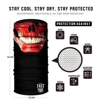 Skinless Skull Face Mask - Fast Mask