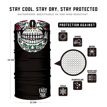 Sugar Skull Face Fast Mask - Fast Mask