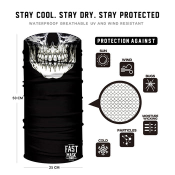 Plain Skull Face Mask - Fast Mask