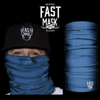 Plain Blue Fast Mask Face Mask - *Now - with Sewn Edges* - Fast Mask