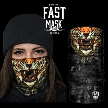 Roaring Tiger Face Mask - Fast Mask