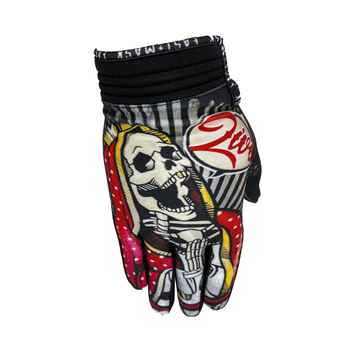 Pray To The Gods Motocross Bike Gloves front