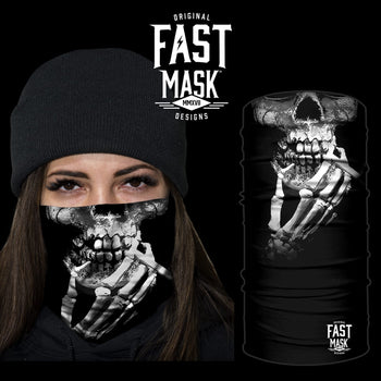Smoke Till I Die Face Mask * Now with Sewn Edges* - Fast Mask