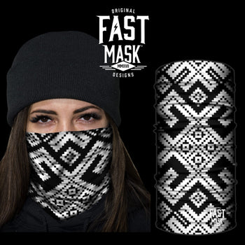 The Maze Face Mask - *Now with Sewn Edges* - Fast Mask