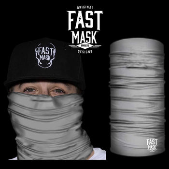 Grey Fleece Face Mask - Fast Mask