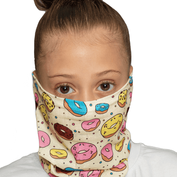 Jr MMMMM Donuts Fast Mask * Now with Sewn Edges* - Fast Mask