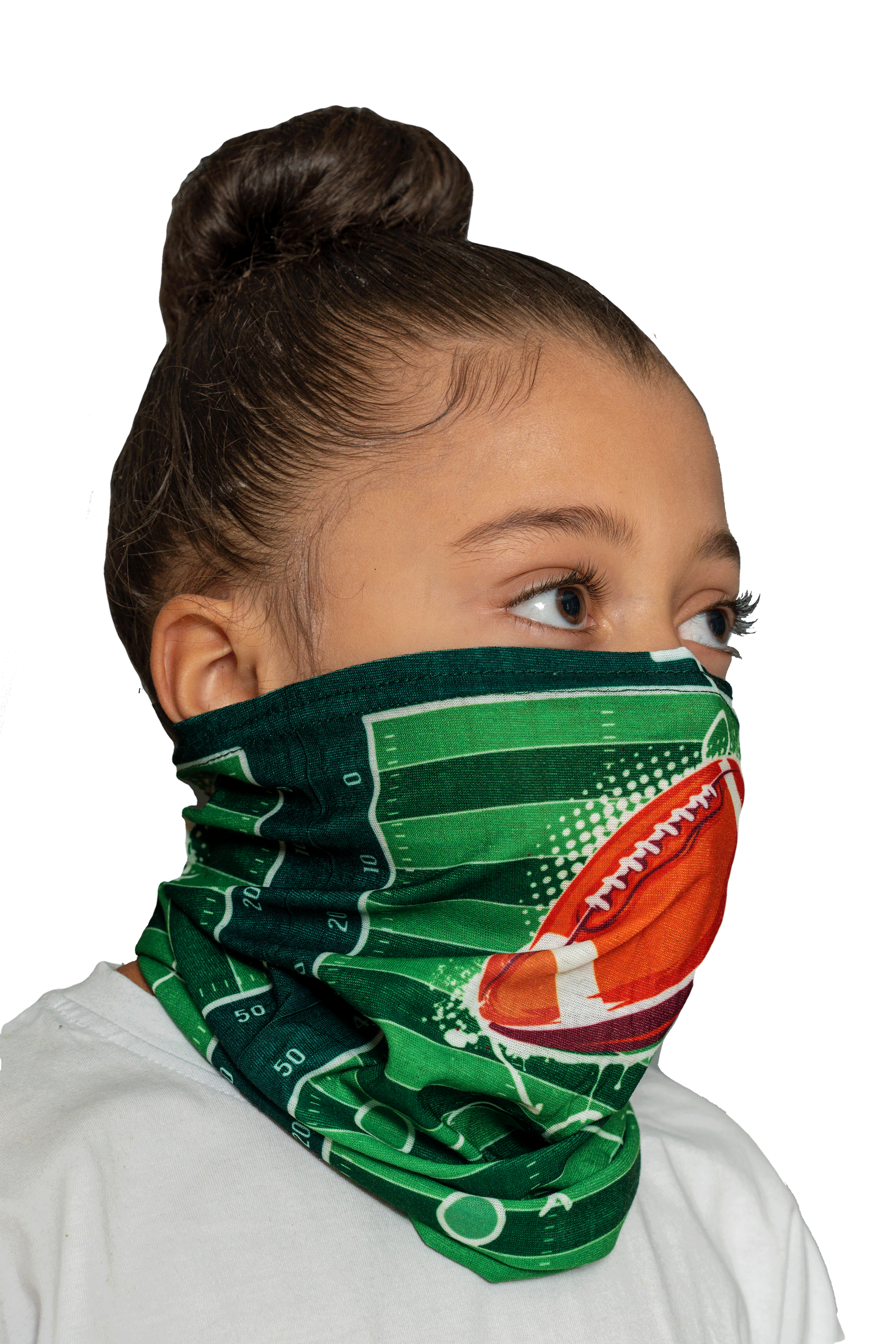 Jr Football Touchdown Fast Mask * Now with Sewn Edges* - Live Fast Gear