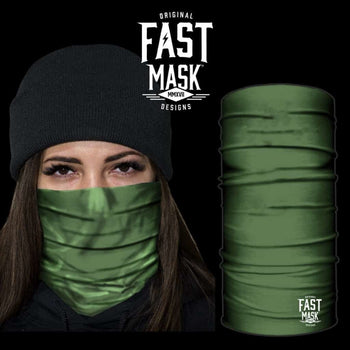 Green Fleece Face mask - Fast Mask