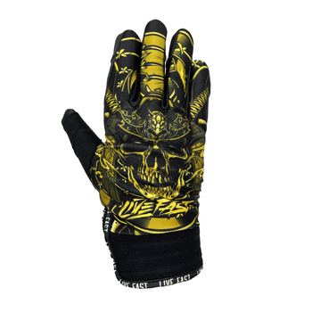 Golden Samurai Motor Gloves