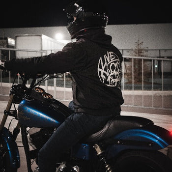 Live Fast, Cool Motorcycle gloves, Biker Apparel