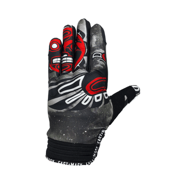 The Tribe Motorcycle Gloves right